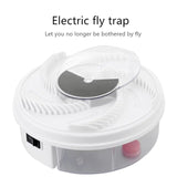 New Electric Fly Trap USB Pest Device Insect Catcher Recycling Automatic Flycatcher Effective Flies Trap Catching Insect Killer