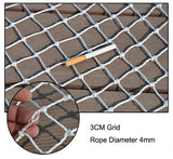 3/5/10cm Grid Nylon Safety Netting Stair Balcony Safety Protection Fence Kids Toddler Safe Deck Anti Falling Net Custom made