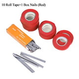 10000pcs/set Tape Tool Binder Nail Tapener Flower Vegetable Bind Branch Machine +20pcs/lot Tapetool Tape Tapener Garden Tools