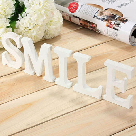 DIY Home Decor Wooden Letters Alphabet Word Bridal Wedding Party Home Decor  Nautical Decor Supplies Ornaments Wholesale#0118