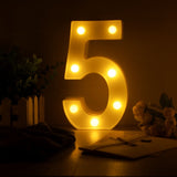 Luminous LED Letter Night Light Creative 26 English Alphabet Number Battery Lamp Romantic Wedding Party Decoration