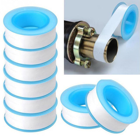 10pcs/lot Roll Teflon Plumbing Joint Plumber Fitting Thread Seal Tape For Water Pipe Plumbing Sealing Tapes