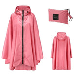 Poncho Raincoat Women's Fashion Rain Coats Waterproof men Rain Poncho Cloak with Hood for Hiking Climbing Touring