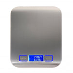 5/10kg Household Kitchen Scale Electronic Food Scales Diet Scales Measuring Tool Slim LCD Digital Electronic Weighing Scale XNC