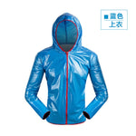 Upgraded Waterproof Raincoat Suit Outdoor Fishing Fashion Sports Raincoat Unisex Riding Motorcycle Rainwear Suit Adult Rain Jack