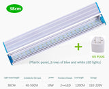 Aquarium LED Lighting  EU/US Plug Plant Light Plant Fish Tank LED Light Aquatic Slim Grow Lighting Lampe 18/28/38/48CM