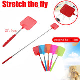 1pcs Stainless Steel Retractable Fly Swatter Fly Killer Anti Mosquito Pest Reject Insect Killer Tool