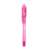 Luminous Magic Pen UV Drawing Light Invisible Ink Pen for Money Checking Children Glow in the Dark Toys Learning Educational Toy