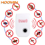 HOOMIN Rodent Control Indoor Cockroach Mosquito Insect Killer Ultrasonic Pest Repeller EU/US Plug Electronic mosquito repellent