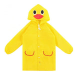 1PCS Children's cartoon raincoat Korean children's rain gear Cute baby poncho household goods playground Songkran Festival