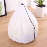 3 Sizes Clothing Mesh Bags Zippered Fine Lines Drawstring Laundry Bag Bra Underwear Protective Laundry Bags For Washing Machines