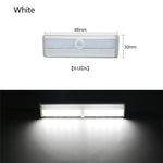 Wireless LED Under Cabinet Light PIR Motion Sensor Lamp 6/10 LEDs for Wardrobe Cupboard Closet Kitchen Lighting Led Night Light